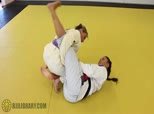 Monique Elias Spider Guard 2 - Lasso Guard Sweep when Opponent Knee Cuts